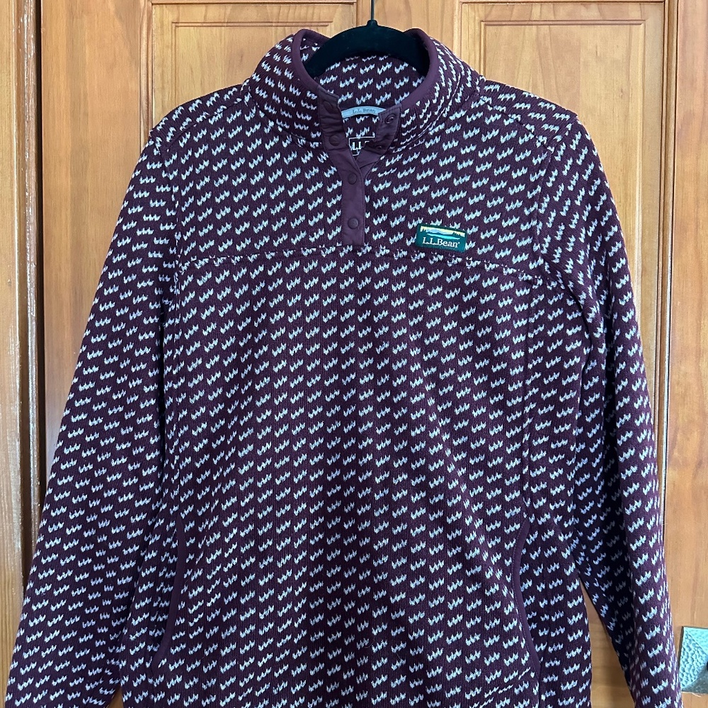 Women’s LL Bean Pullover Fleece